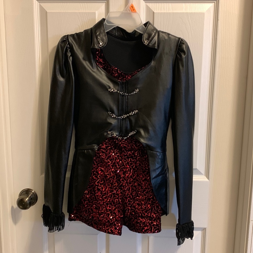 Adult small tenth house 2 piece dance costume